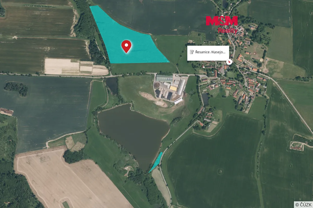 Prodej pole 68442 m²